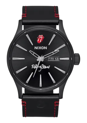 Rolling Stones Sentry Leather - All Black