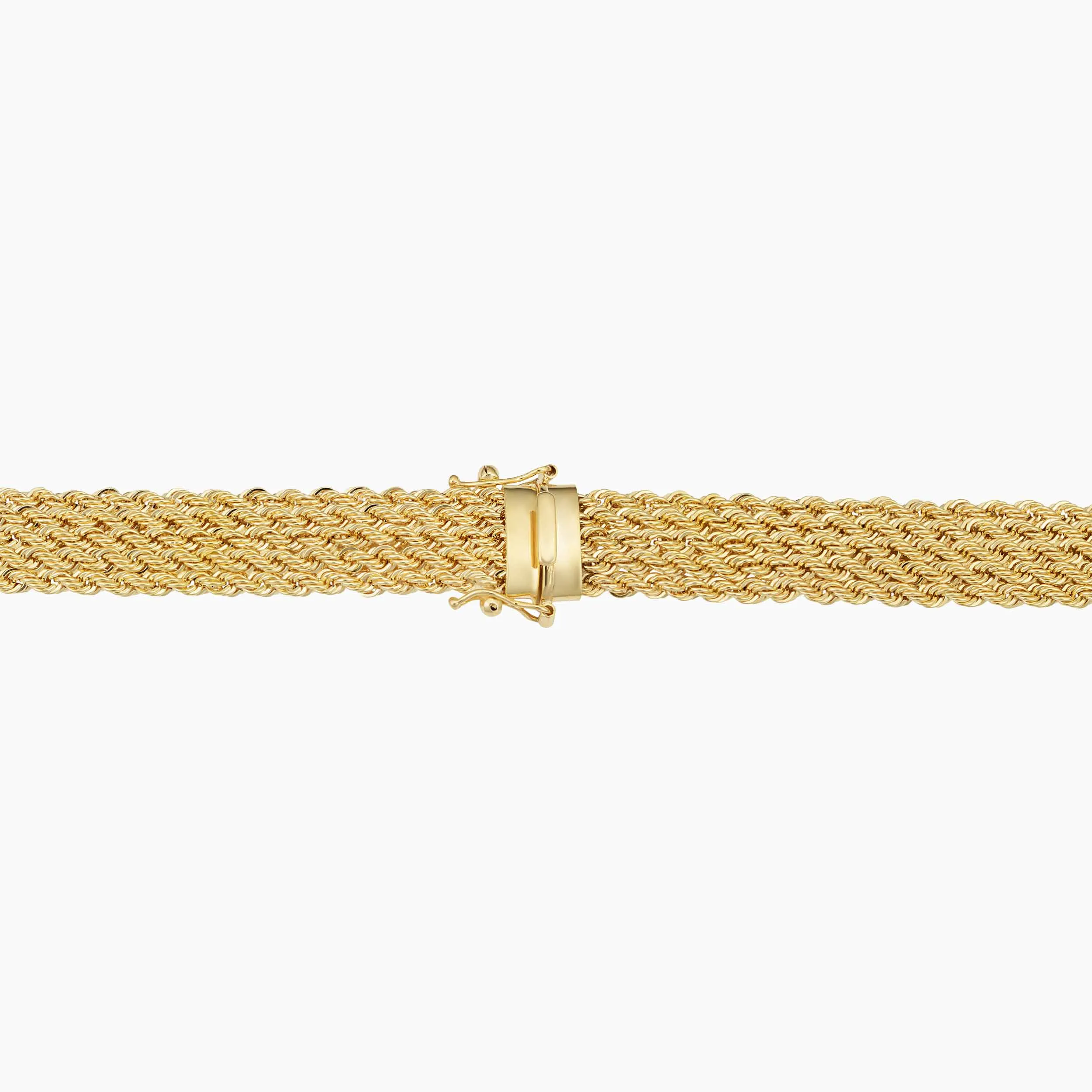 Roman Rope Quartet Necklace