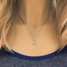 Sparkly Celestial Necklace Set
