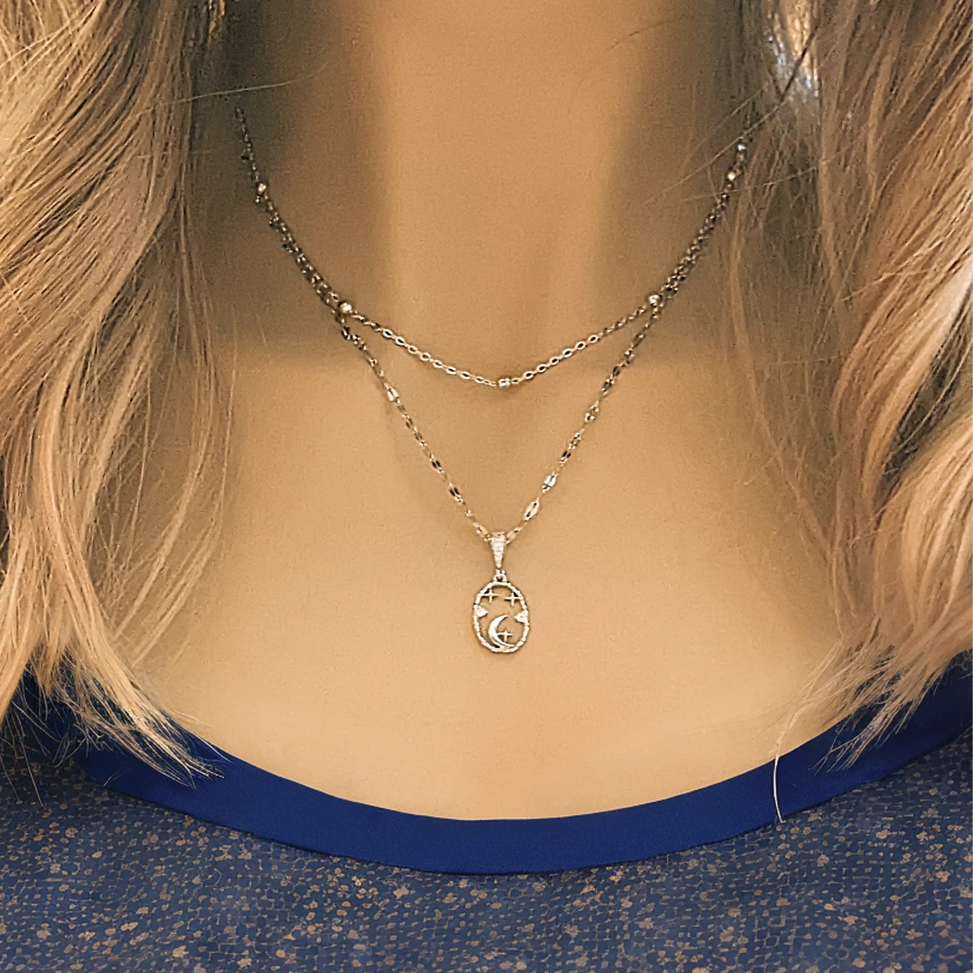 Sparkly Celestial Necklace Set