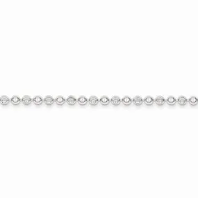 Sterling Silver Bead Anklet Bracelet