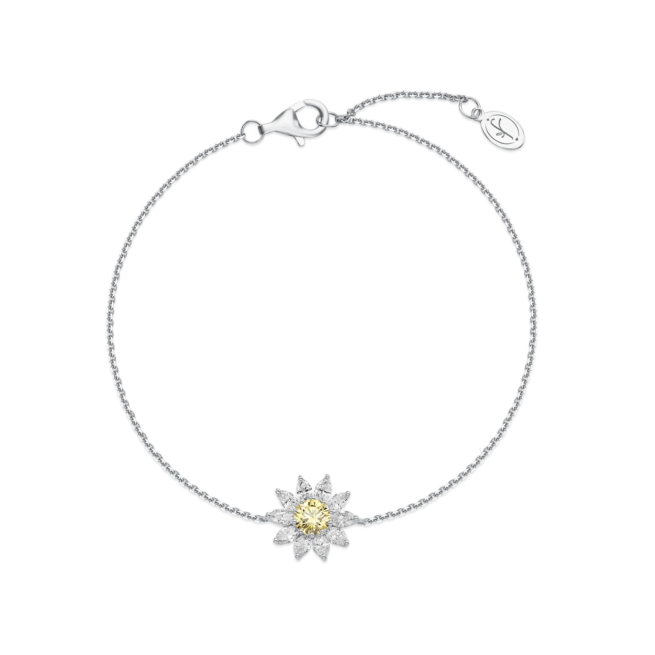Sunlit daisies bracelet