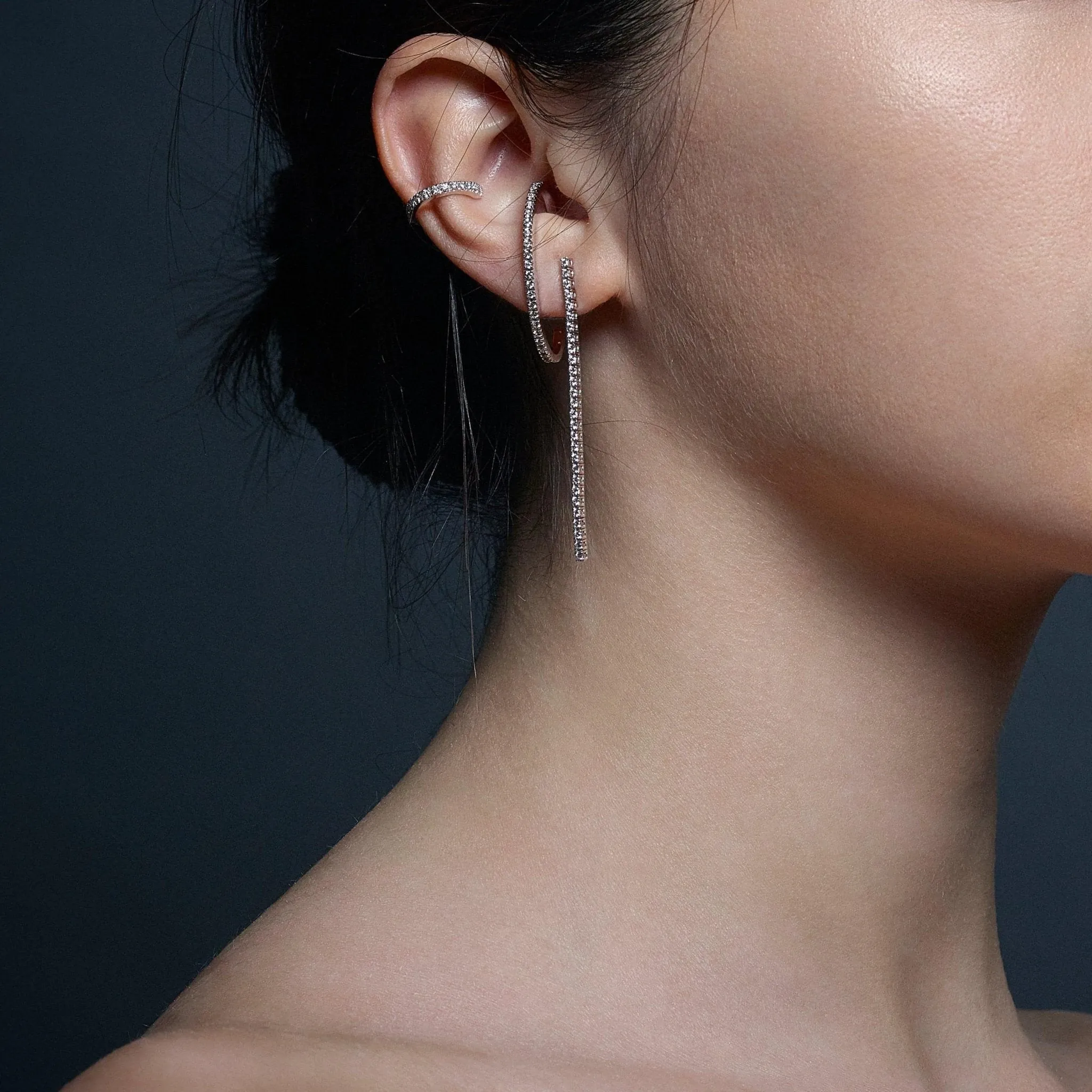 Tennis earrings