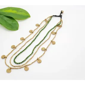 The Verity Layered Charm Necklace