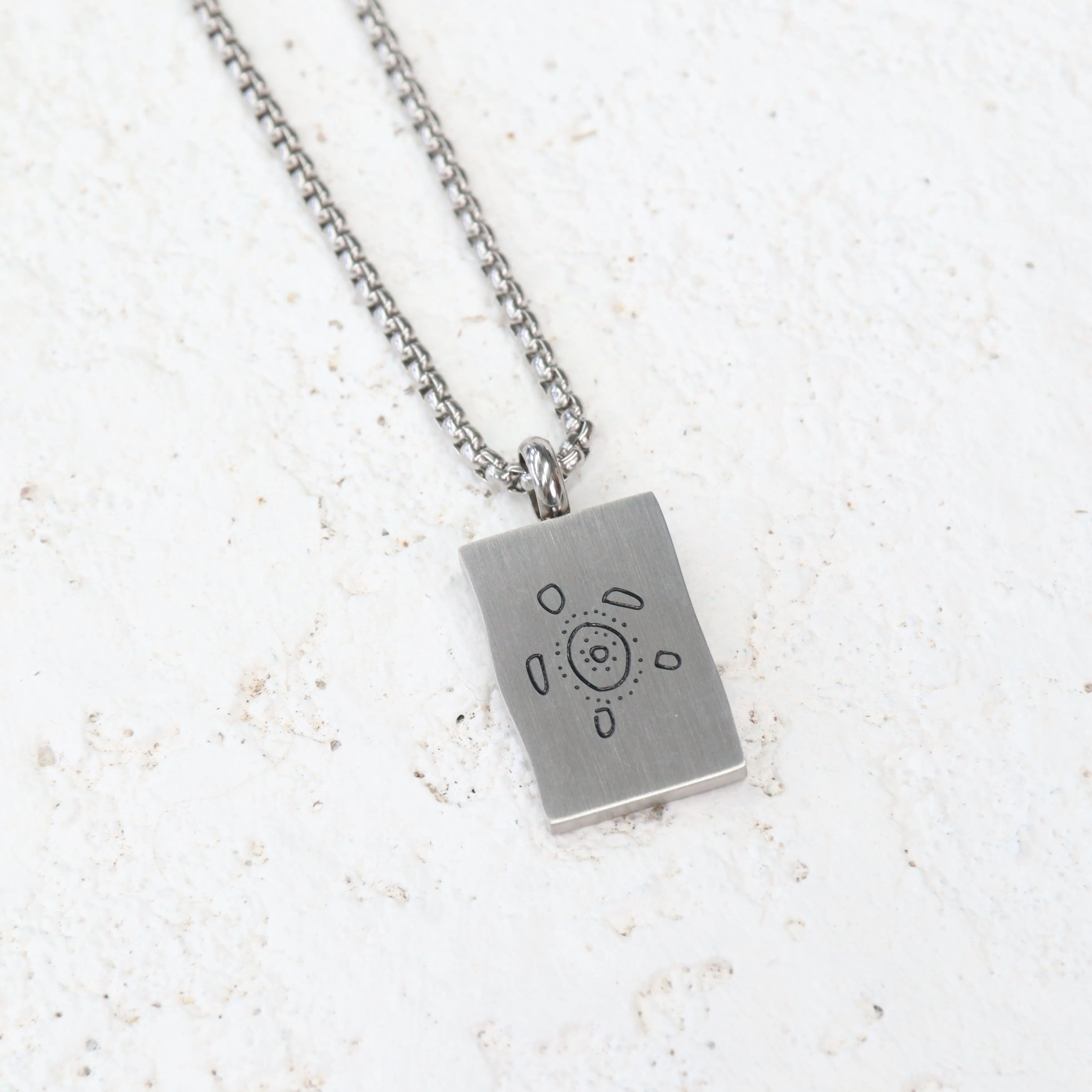 Turtle Stainless Steel Pendant Necklace