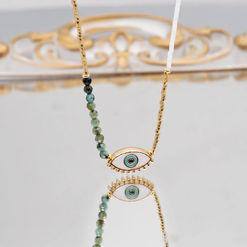 Wholesale Boho Beaded Pearl Shell Necklaces